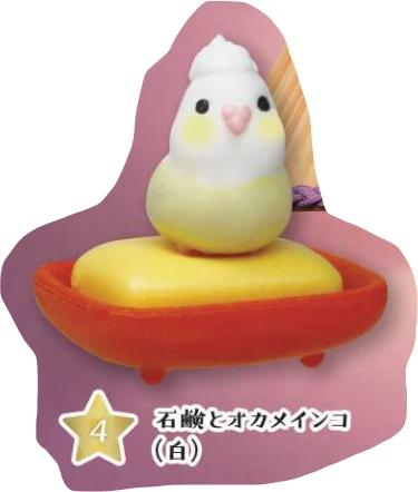 Японские Оригинальные капсульные игрушки из эпоха гасяпон модель птицы