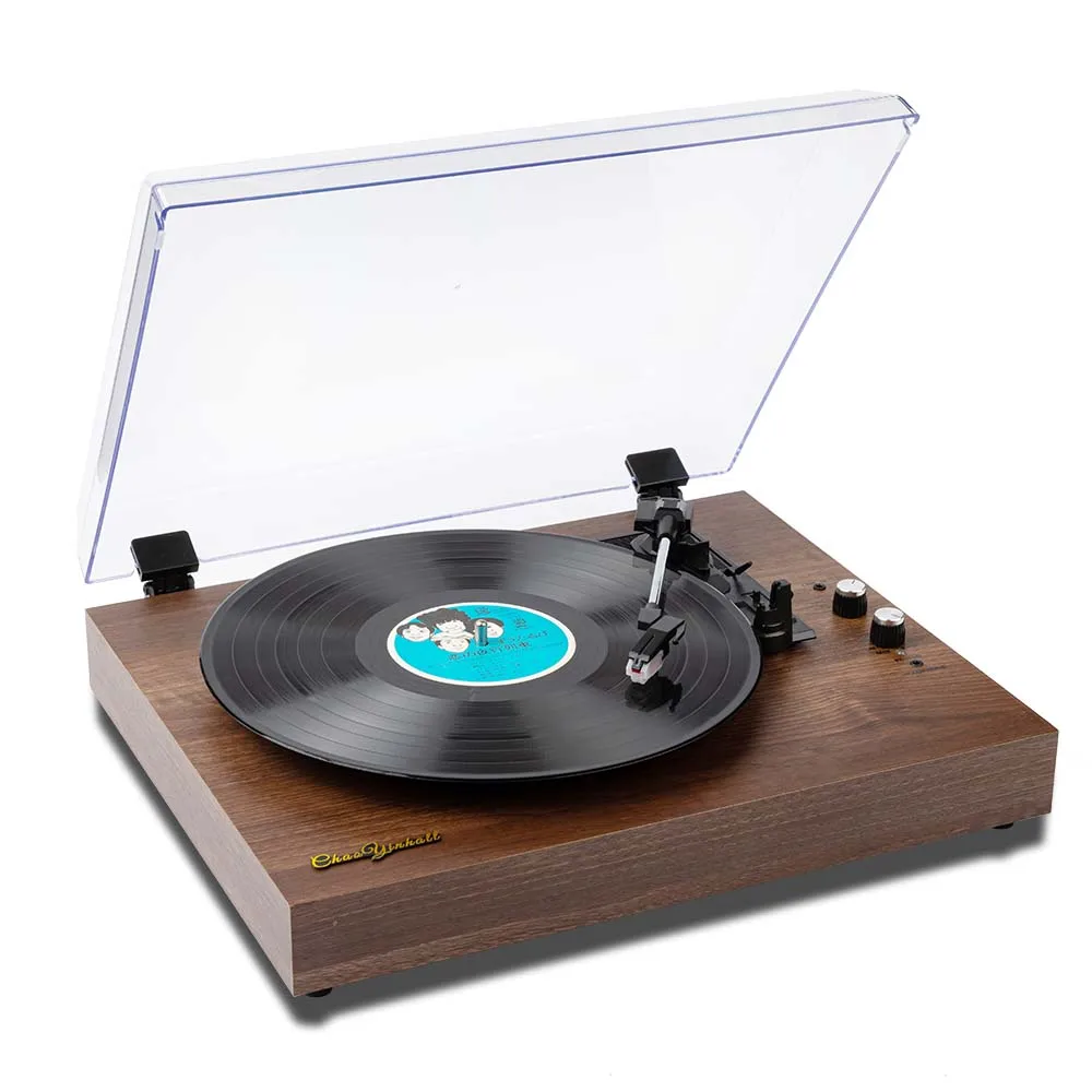 

Vinyl record player retro record player American phonograph vinyl record speaker machine