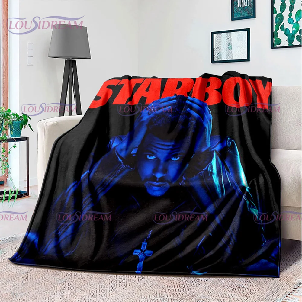 Модное 3D одеяло с принтом поп-певицы для кровати Канады певицы тонкое на заказ
