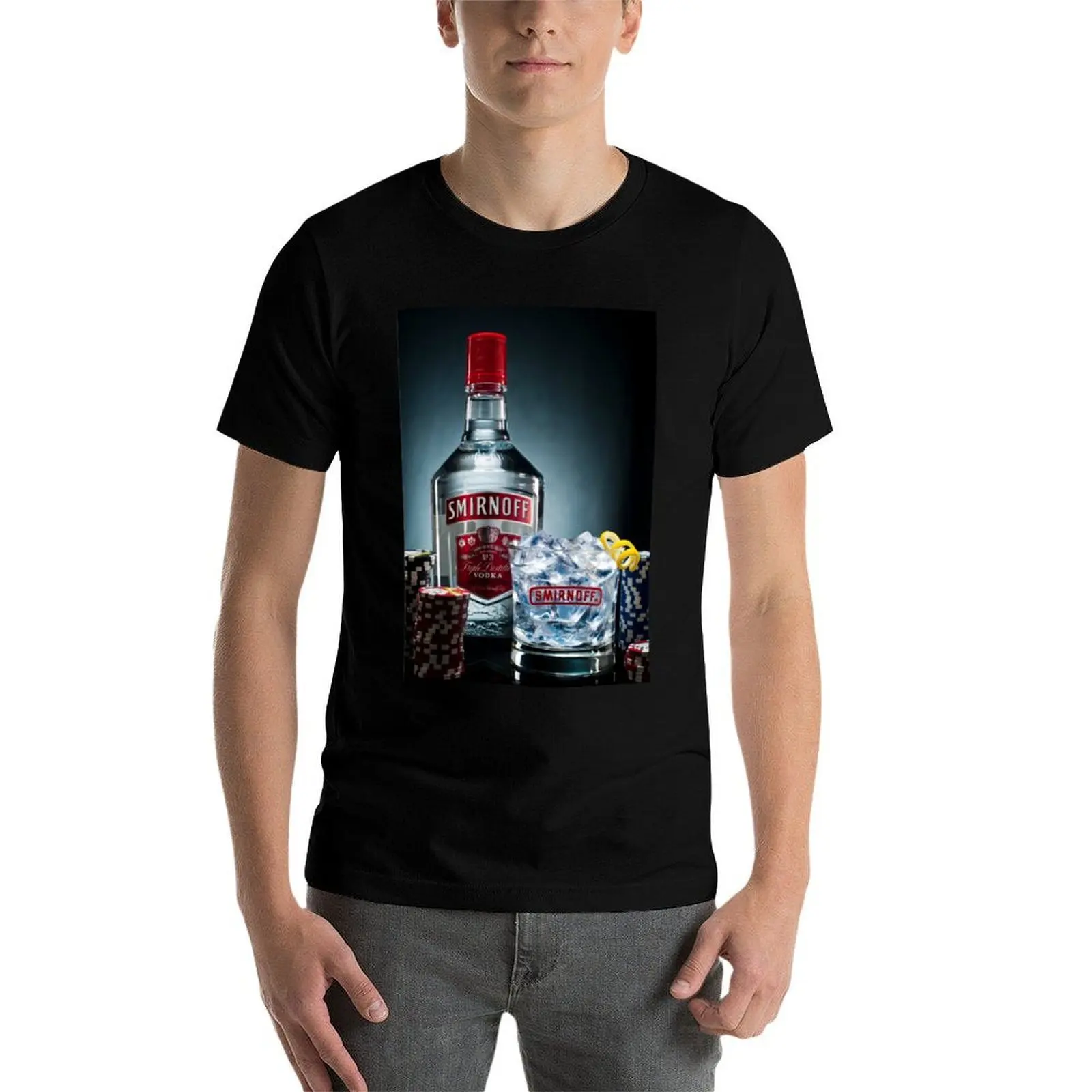 Фото Футболка Smirnoff Vodka, высокоэластичная спортивная футболка №4