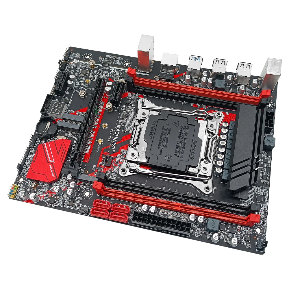 MACHINIST X99 материнская плата комплект с Xeon E5 2620 V3 ЦП набор LGA2011-3 8G DDR4 ECC RAM память NVME M.2