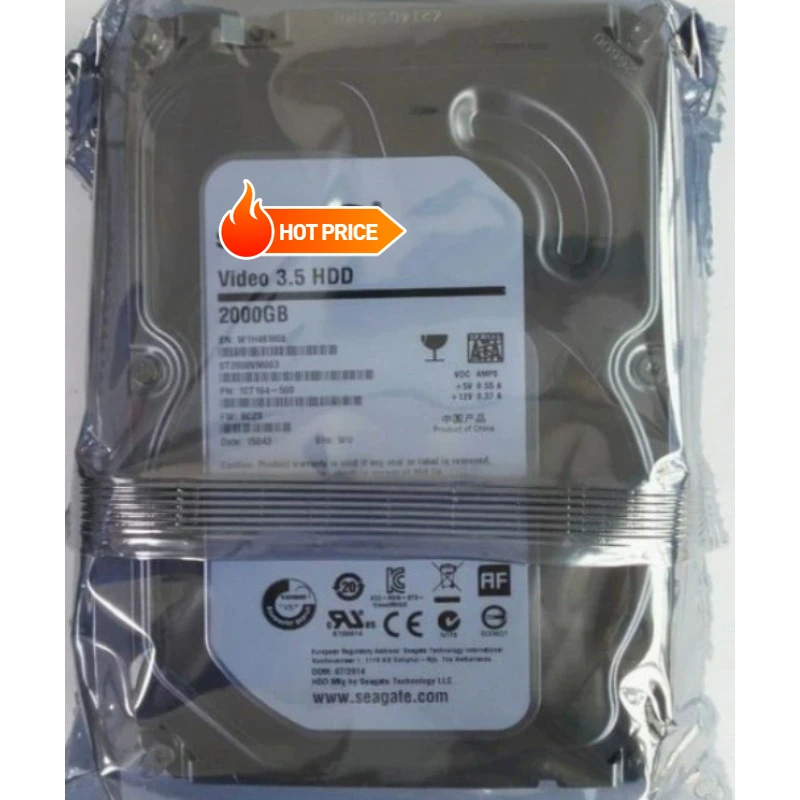 Новый жесткий диск для Sea-gate 2 ТБ ST2000VM003 3 5 дюйма SATA 6 Гбит/с 64 МБ 5900 об/мин жесткого