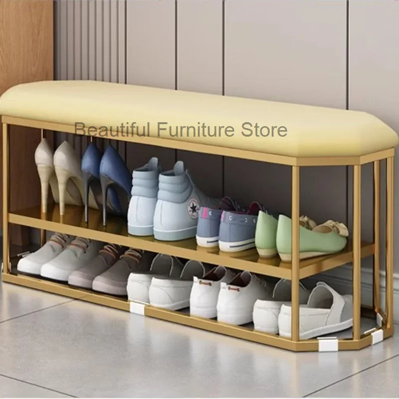 Роскошная стойка для хранения обуви многоуровневый органайзер гостиной