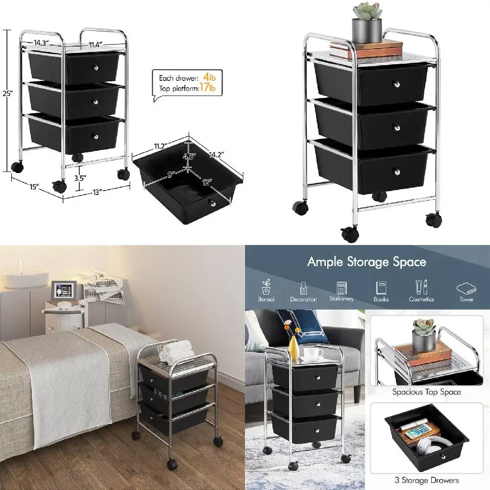 

Elegant Home Storage Box Organizers for Jewelry, Kitchen and Makeup Supplies.