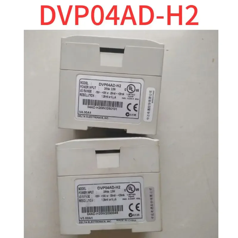 Б/у Модуль расширения ПЛК DVP04AD-H2 имеет хорошую функциональность.