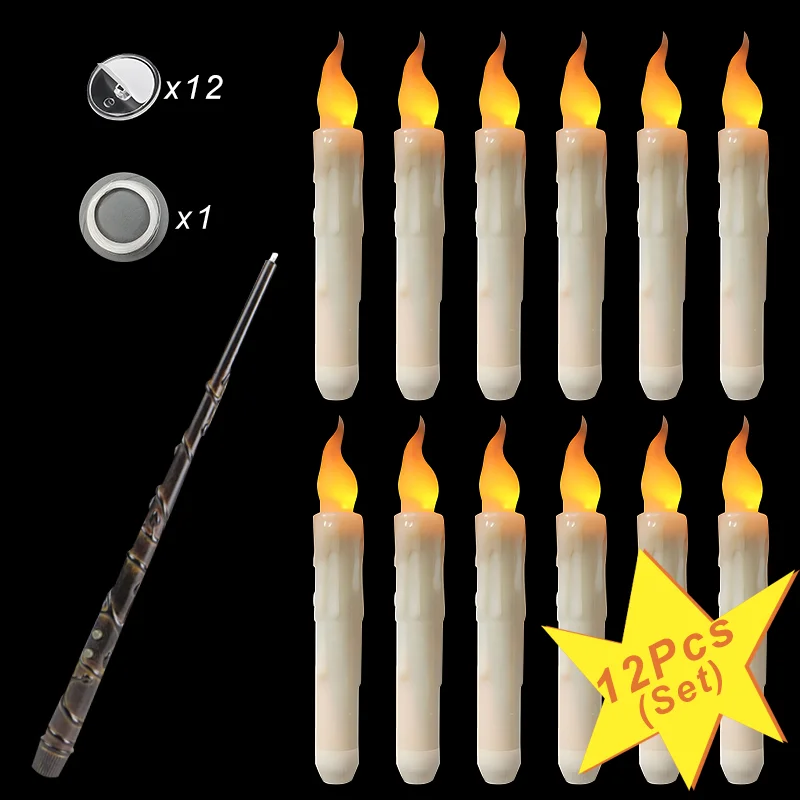 

Мерцающие свечи LED, набор из 12 штук