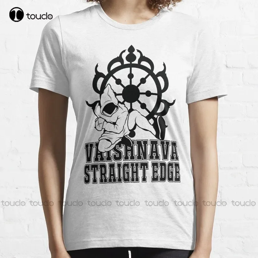 Vaishnava Straight Edge T-Shirt Cat Shirts High Quality Cute Elegant Lovely Kawaii Cartoon Sweet Harajuku Cotton Xs-5Xl