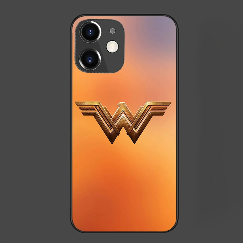 Phone cover Wonder woman For IPhone 11 7 8P X XR XS XS MAX 11 12pro 13 pro max 13 promax 2022 Cartoon Cute Soft Shell Phone Case