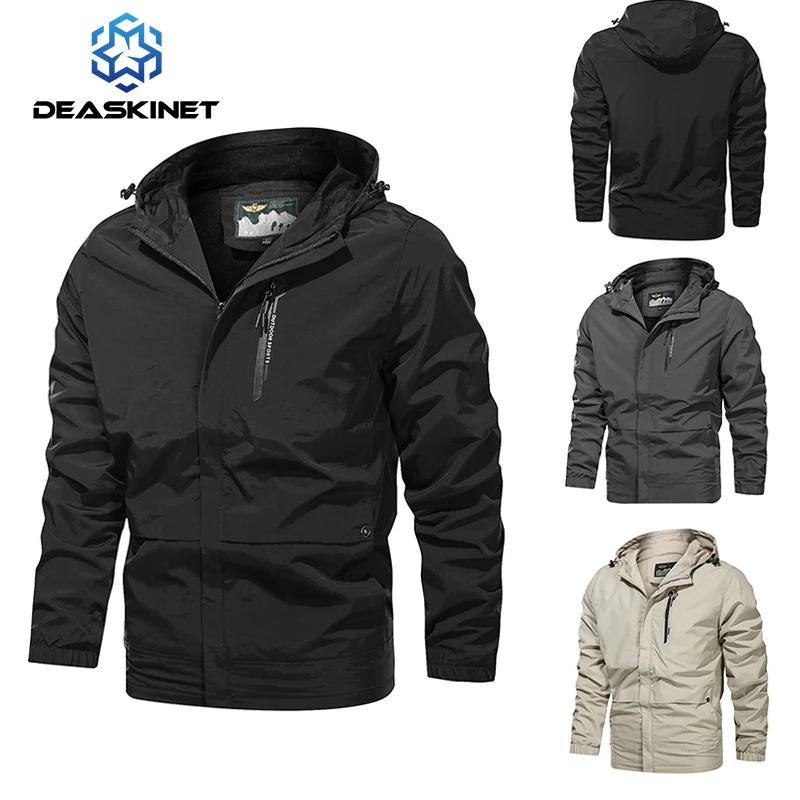 

Мужская Осенняя брендовая модная повседневная Уличная рыболовная куртка женская нейлоновая Рабочая куртка мужская 2022 ветрозащитная водонепроницаемая куртка для мужчин