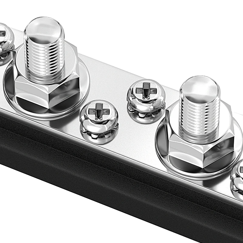 DC 150A 200A 250A 300A Клемма шины из луженой меди черные красные автомобильные