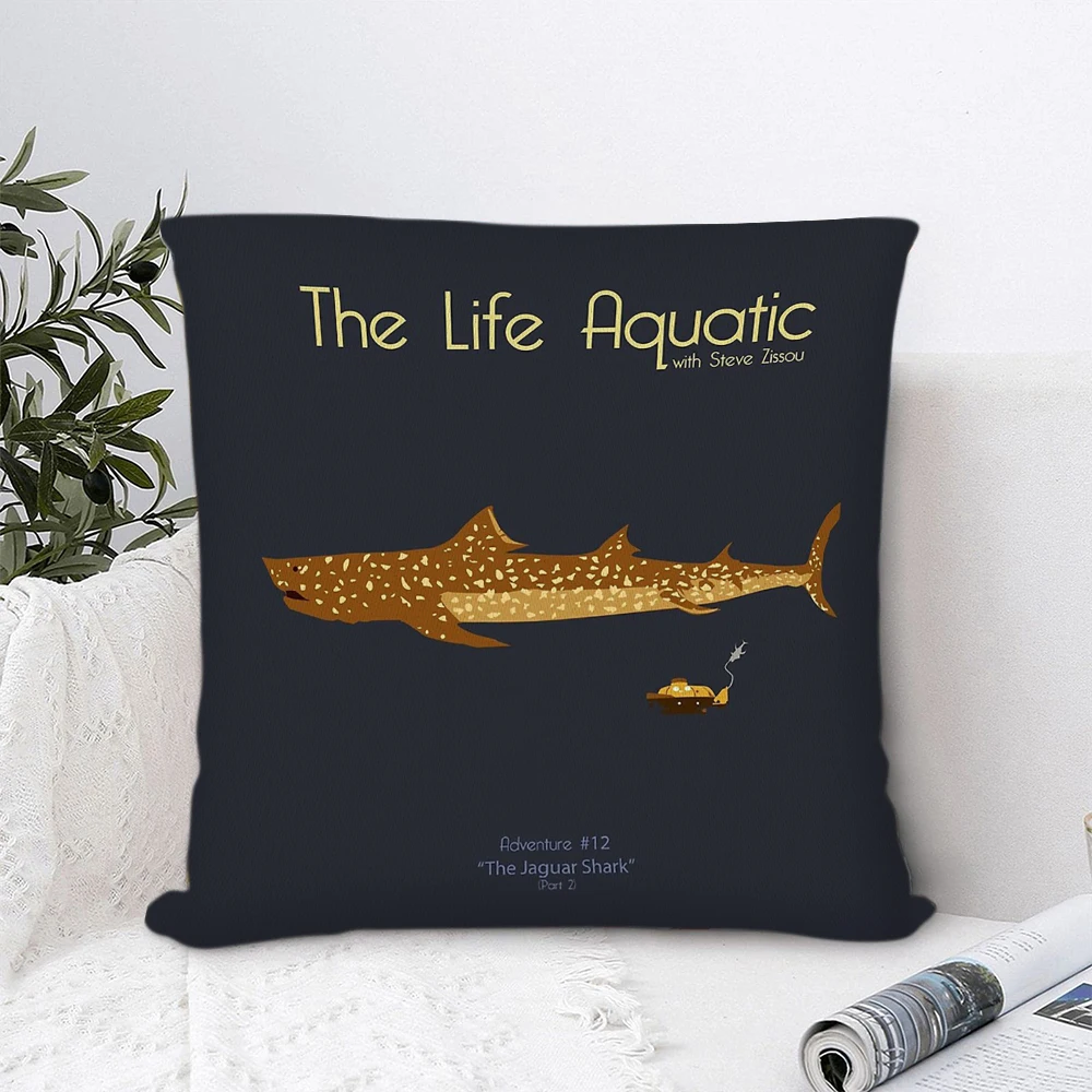 

Jaguar Shark Polyester Pillow Cover Decorative Pillows for Sofa Bedroom Pillow Cases Home Decor Cushion Covers 45*45cm