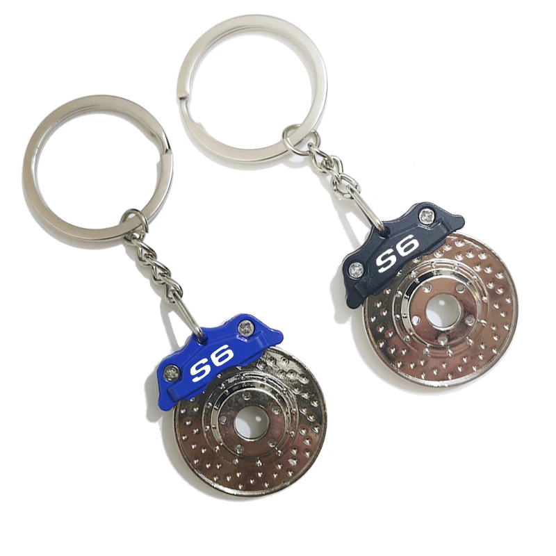 Тормозной суппорт тормозной диск металлический брелок для Audi S1 S2 S3 S4 S5 S6 S7 S8 SQ2 SQ3 SQ5