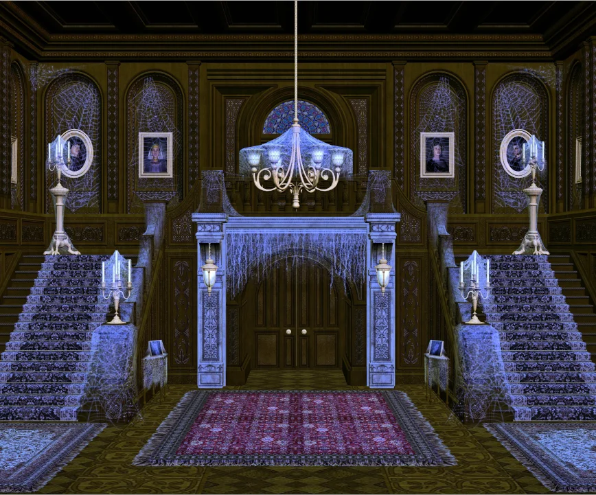 

Виниловый фон для фотосъемки с привидениями, 7 Х5 футов, 220 см X 150 см