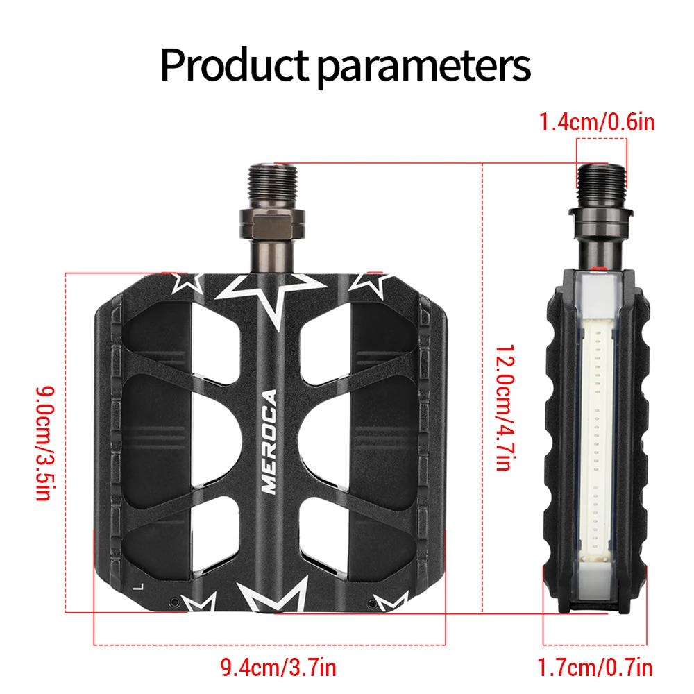 Сверхлегкие Плоские Педали Из Алюминиевого Сплава Для Горных И Шоссейных