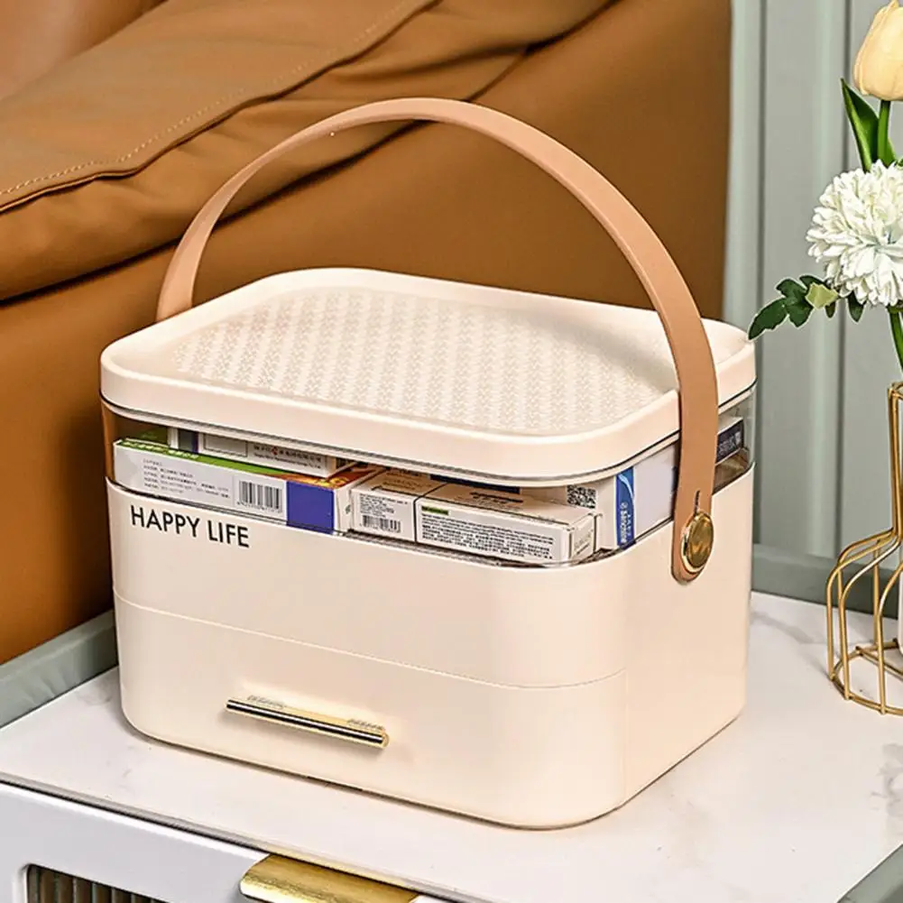 

Отличный органайзер для таблеток, аварийная коробка для хранения таблеток, большая емкость, контейнер для первой помощи, влагостойкий