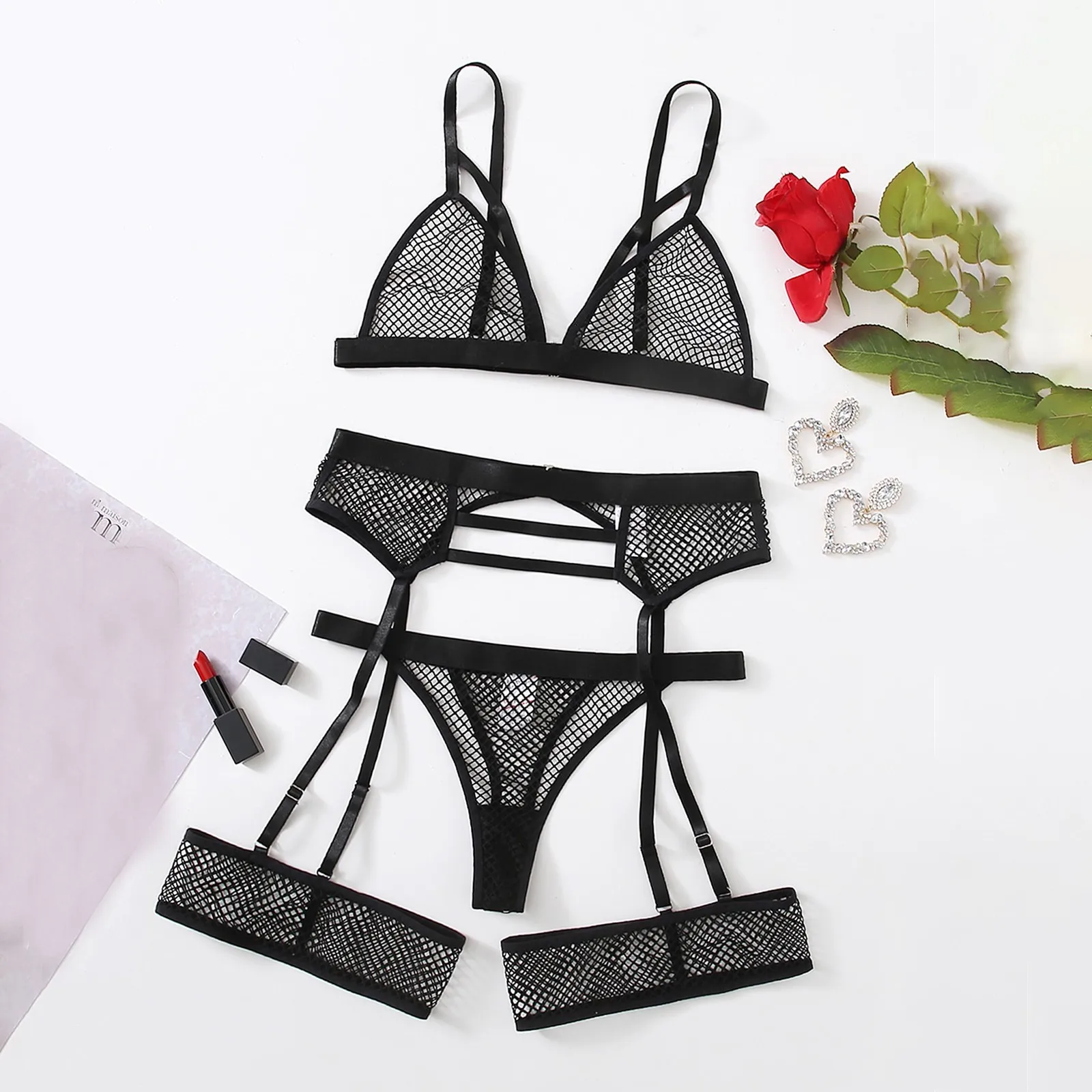 

Wireless Lingerie The polyester For Dressing For Dressing Lady Lingerie Costumes for Women