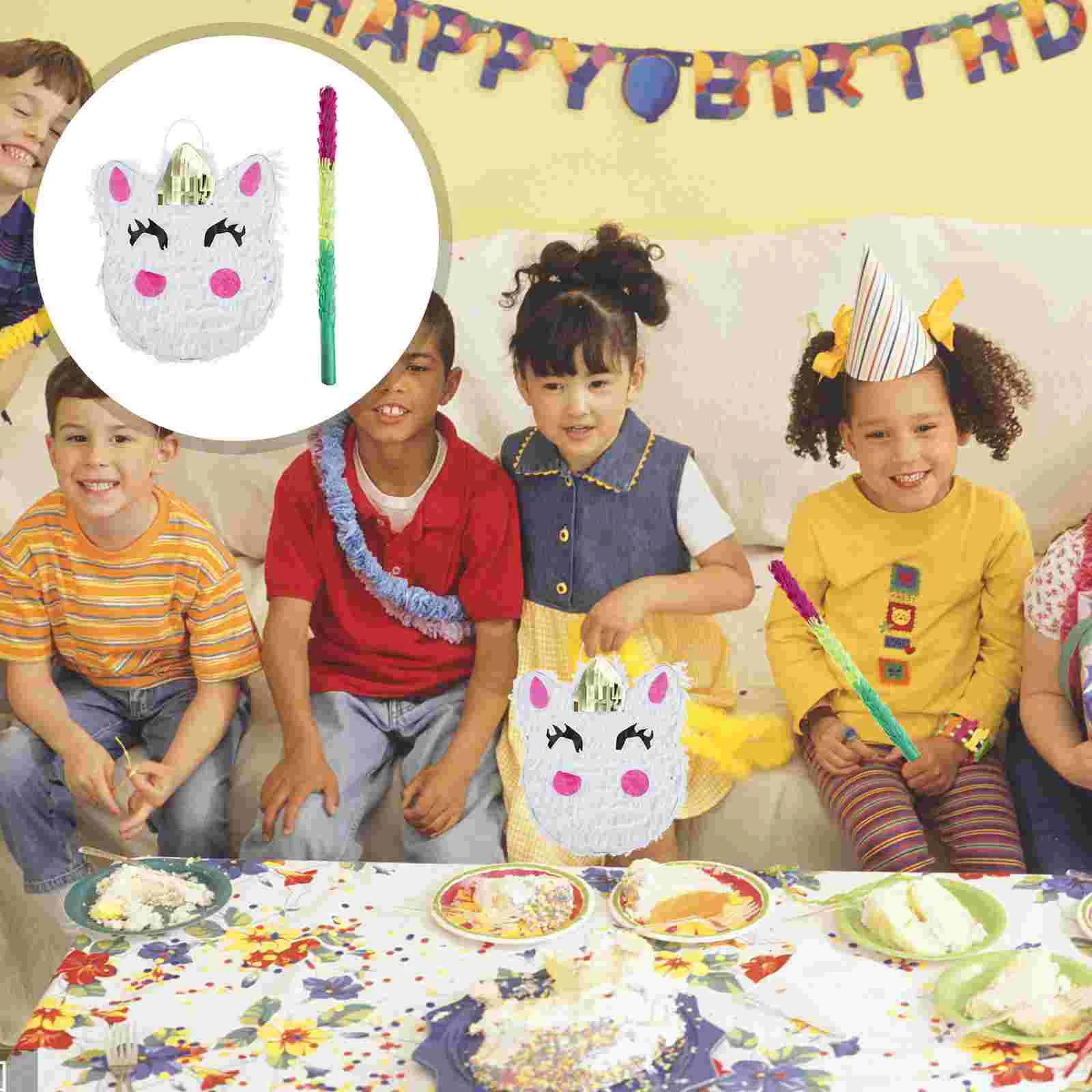 

1 Set Mexican Candy Filled Pinata Shaped Pinata Fiestas Taco Party Pinata for Kids