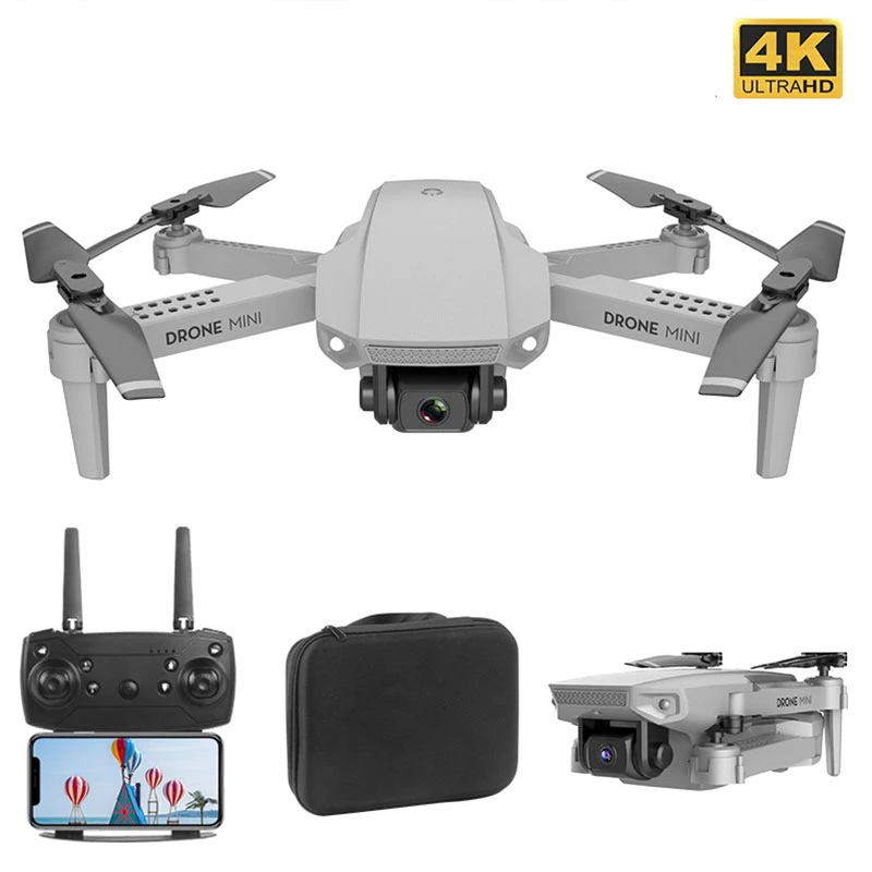 Купи New Drone With Wide Angle HD 4K 1080P Camera Height Hold Wifi RC Foldable Quadcopter Gift Toy за 1,581 рублей в магазине AliExpress