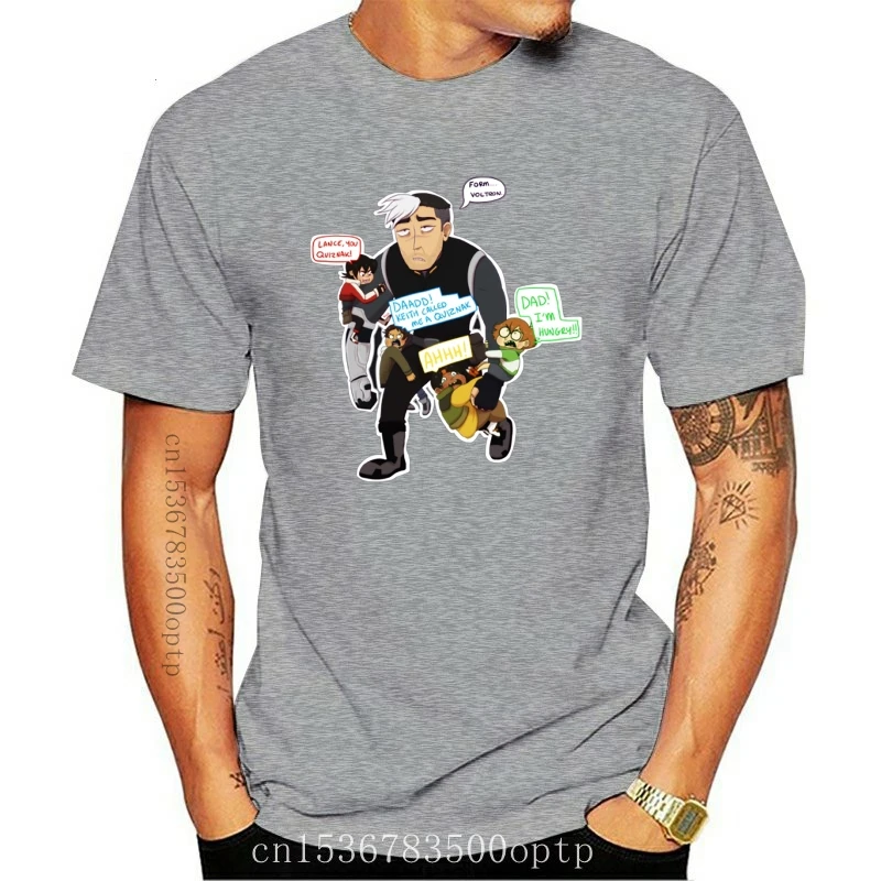 

Camiseta Легендарный Защитник Shiro para ниспадающий, популярная футболка с изображением животных волтрон, веселая, манга корта