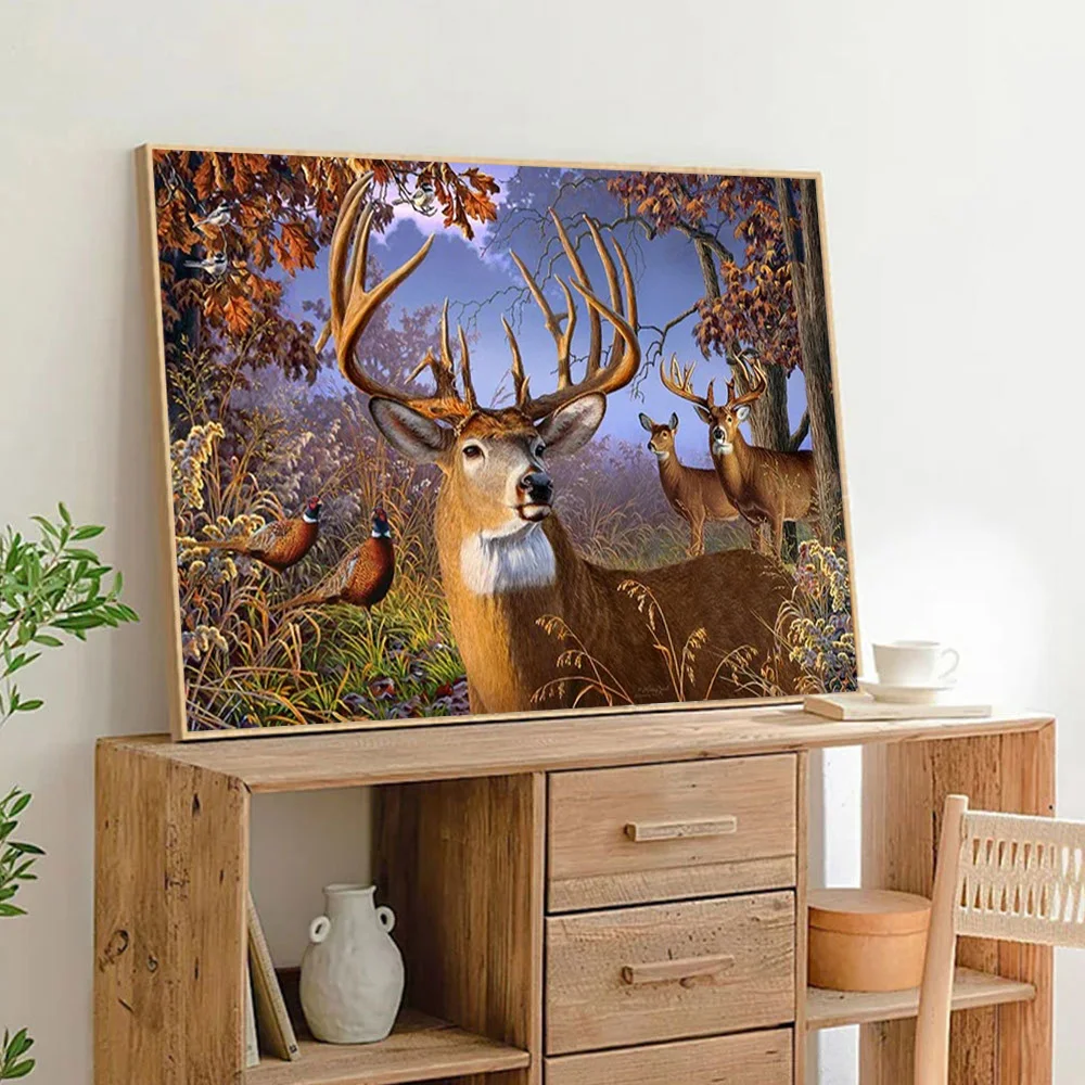 YOUQU животное алмазная живопись DIY олень Из алмазной вышивки Высококачественная