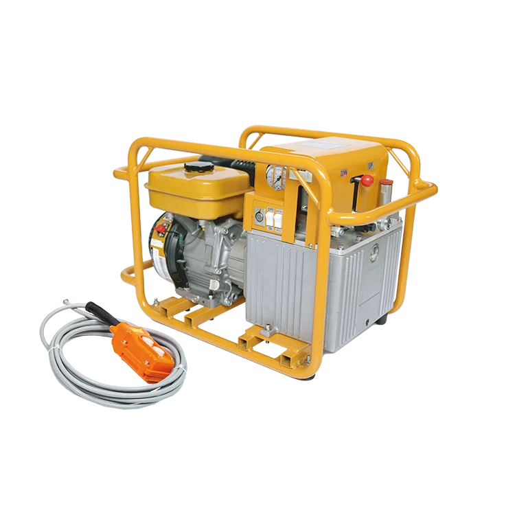 

HPG-700MX High Pressure Remote Control Double Acting Gasoline Pressure Hydraulic Pump