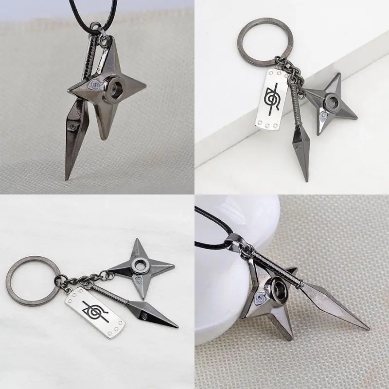 Ожерелье из нержавеющей стали для косплея Наруто