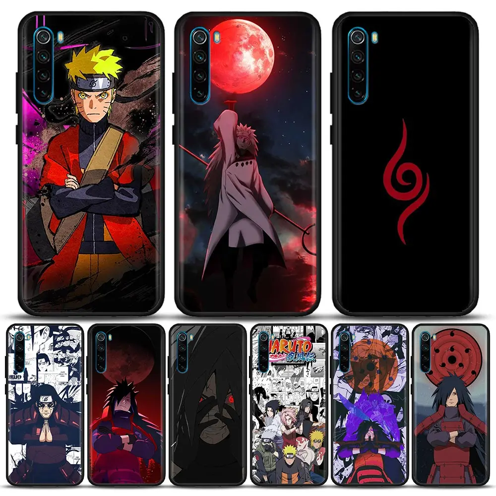 

Cute Uchiha Madara Naruto Phone Case for Redmi 6 6A 7 7A 8 8A 9 9A 9C 9T 10 10C K40 K40S K50 Pro Plus Soft Silicone Case