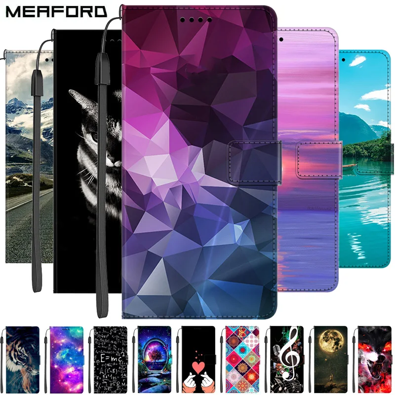 

Flip Case For Alcatel 1B 2022 Cover Leather Wallet Phone Case for Alcatel 1B (2022) 1 B 1A 2020 Stand Book Fundas 5031D 5031G