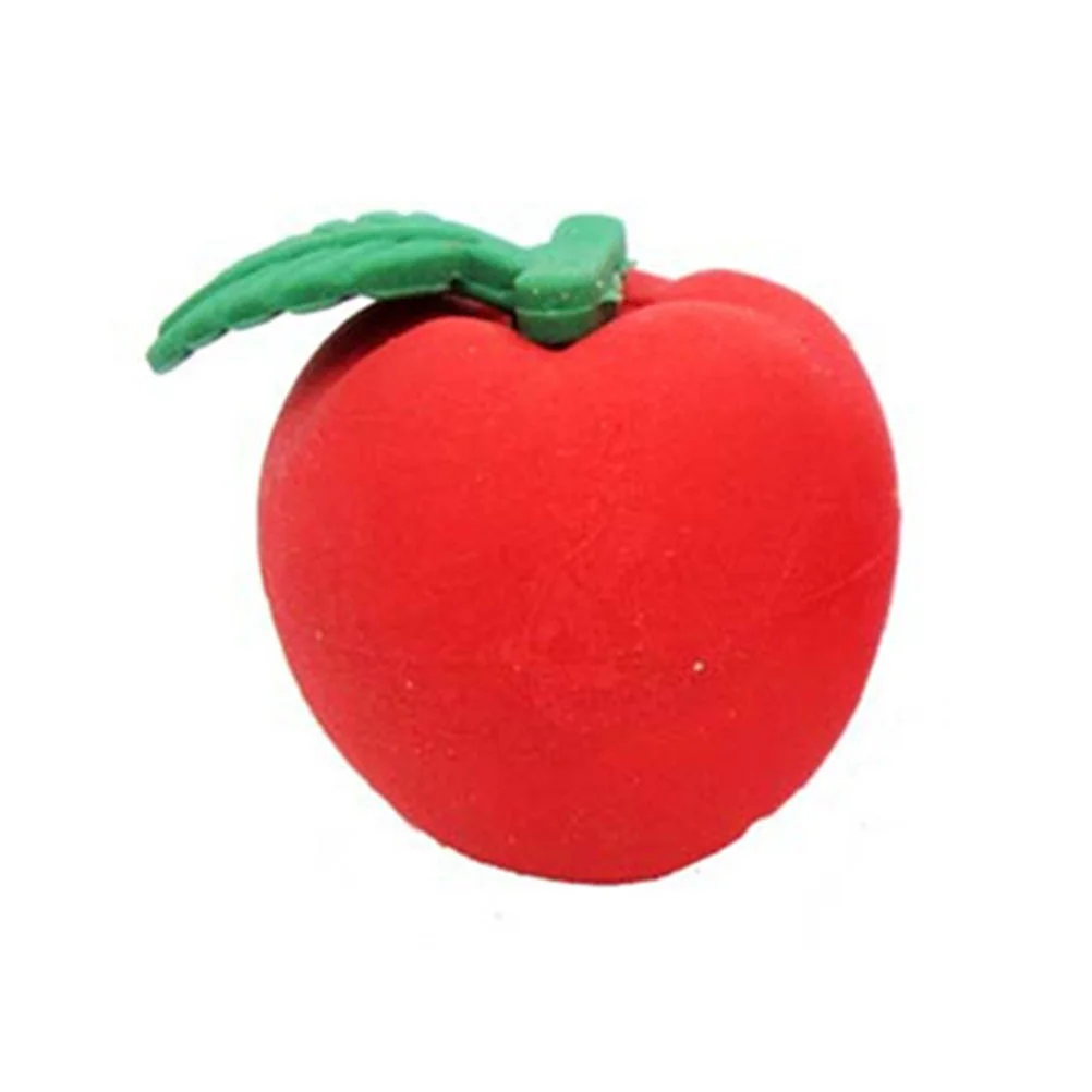 

50pcs Decorative Erasers Red Eraser Creative Eraser Shape Eraser Attractive Eraser