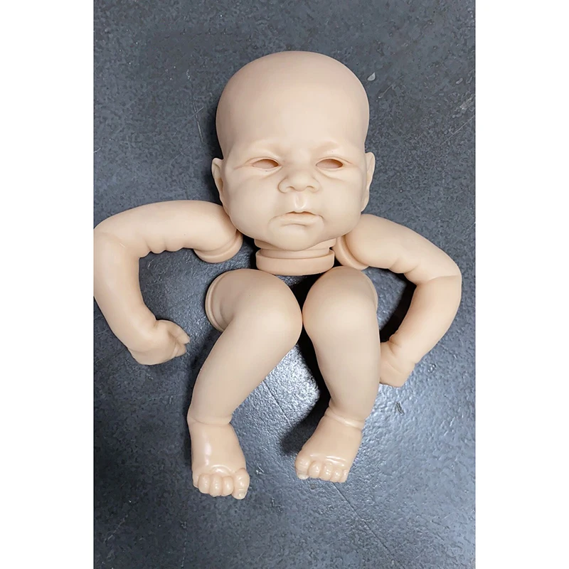 17 дюймовый Комплект Reborn Baby Elijah мягкие виниловые детали неокрашенные чистые DIY