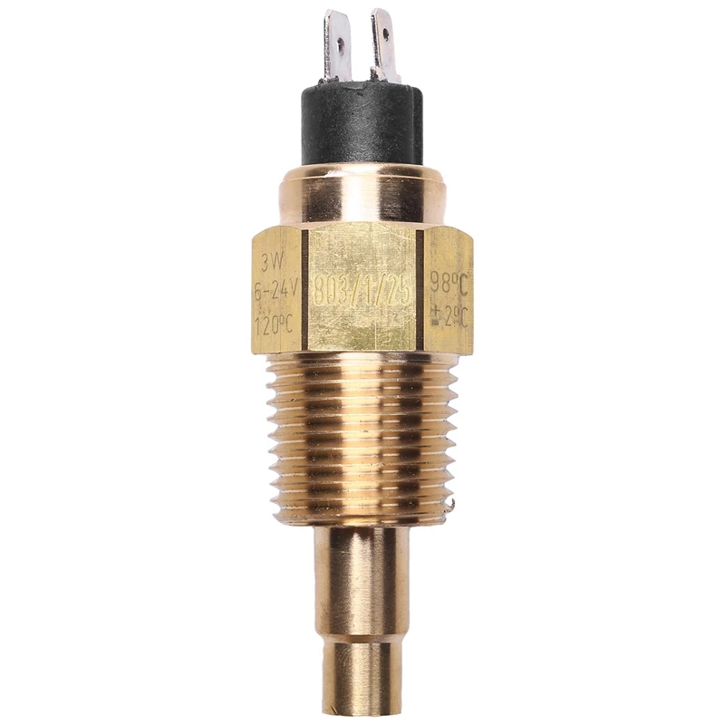

2X Vdo 1/2 Npt 21Mm Thread Engine Oil Temperature Sensor Water Temperature Sensor For Generator Set