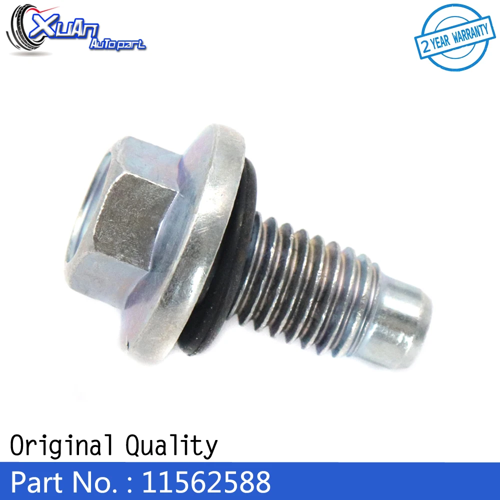 

XUAN Car Oil Drain Plug Dorman 11562588 W/Neoprene Gasket for Chevrolet GMC Buick Enclave Pontiac Hummer Cadillac ATS 823.400