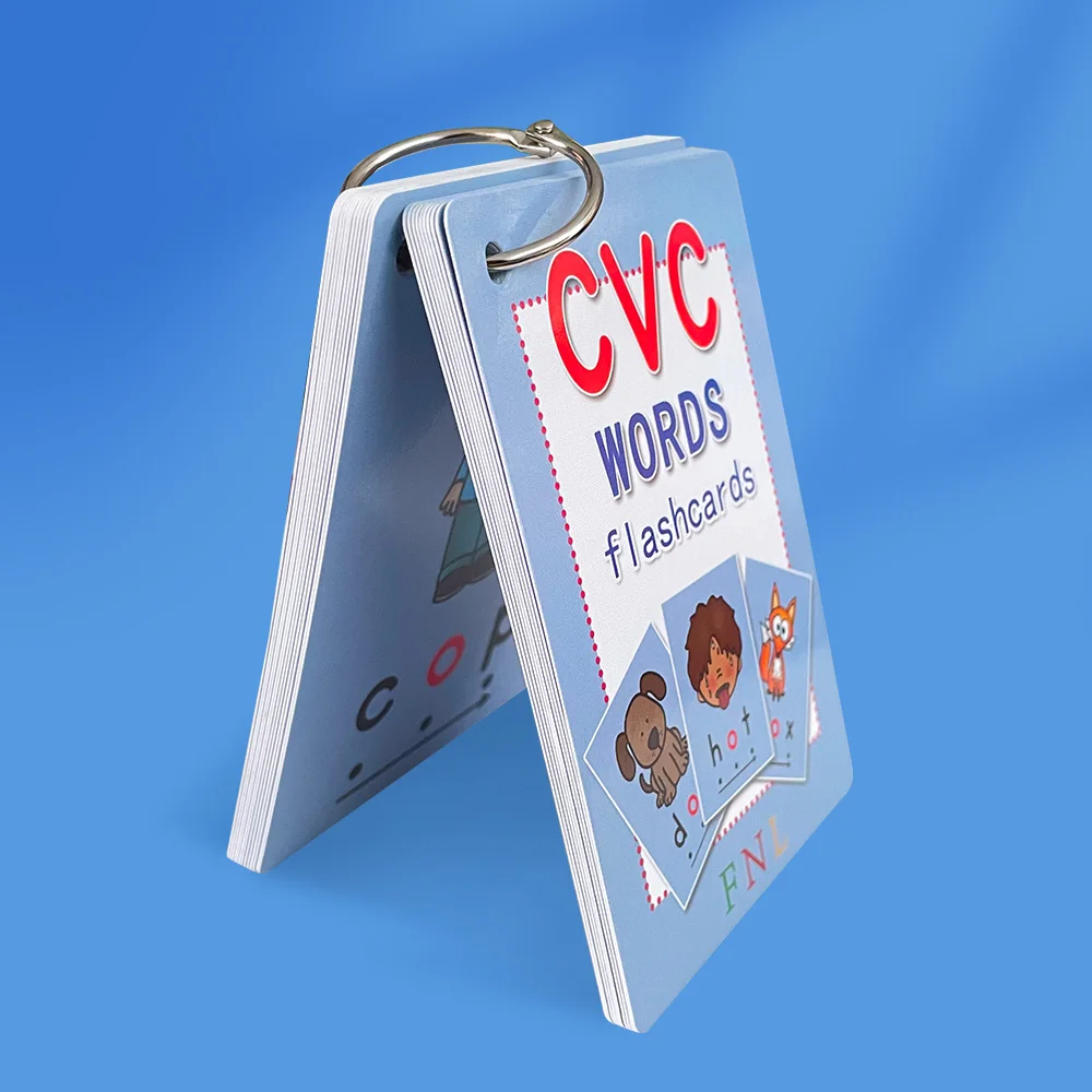 131 карт Phonics CVC Words flashcards Sight Word Flash cards для малышей дошкольного обучения | Игрушки и