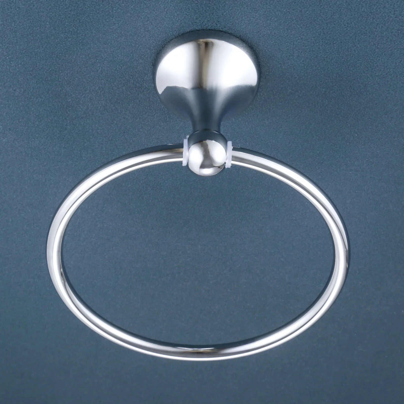 Ring Round Hand Holder Wall Mounted Rack Stainless Steel Pol