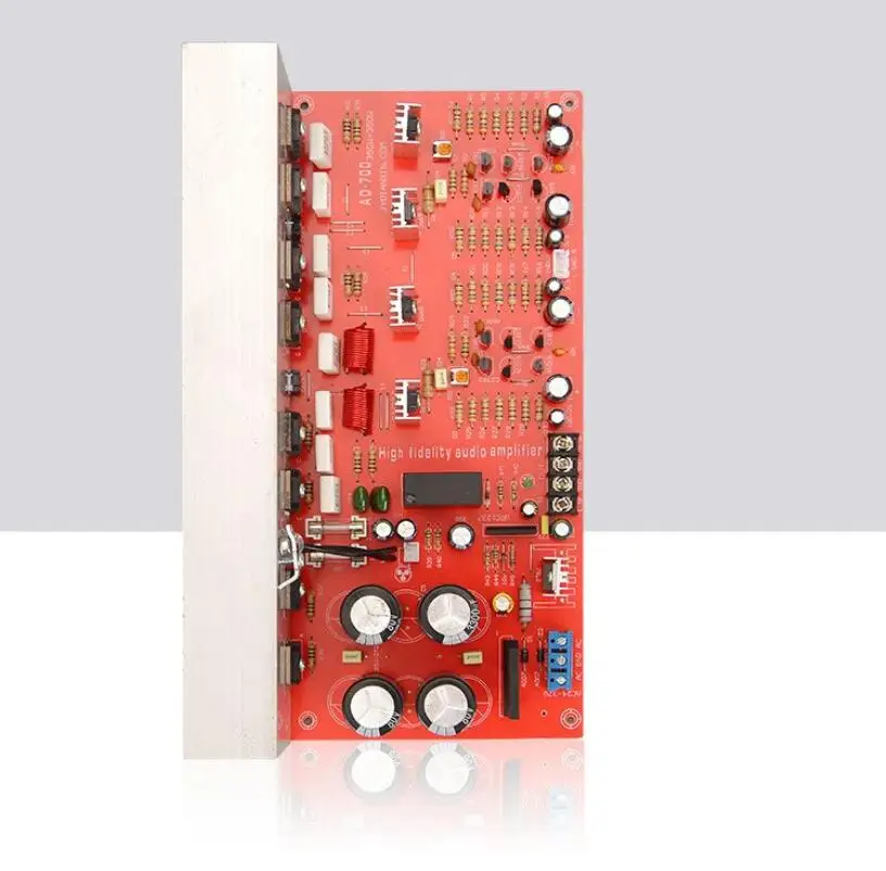 

Finished AD-700 DIY 350W+350W HIFI MOSFET high-power power amplifier board