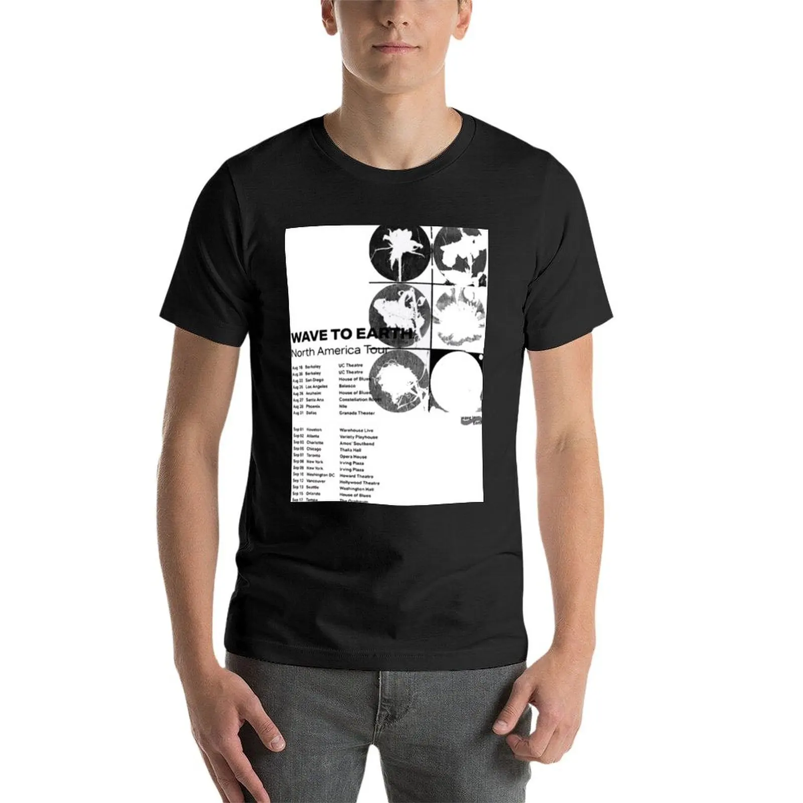 Футболка Wave to Earth 2023 North America Tour Merch простые футболки футболка с аниме мужские