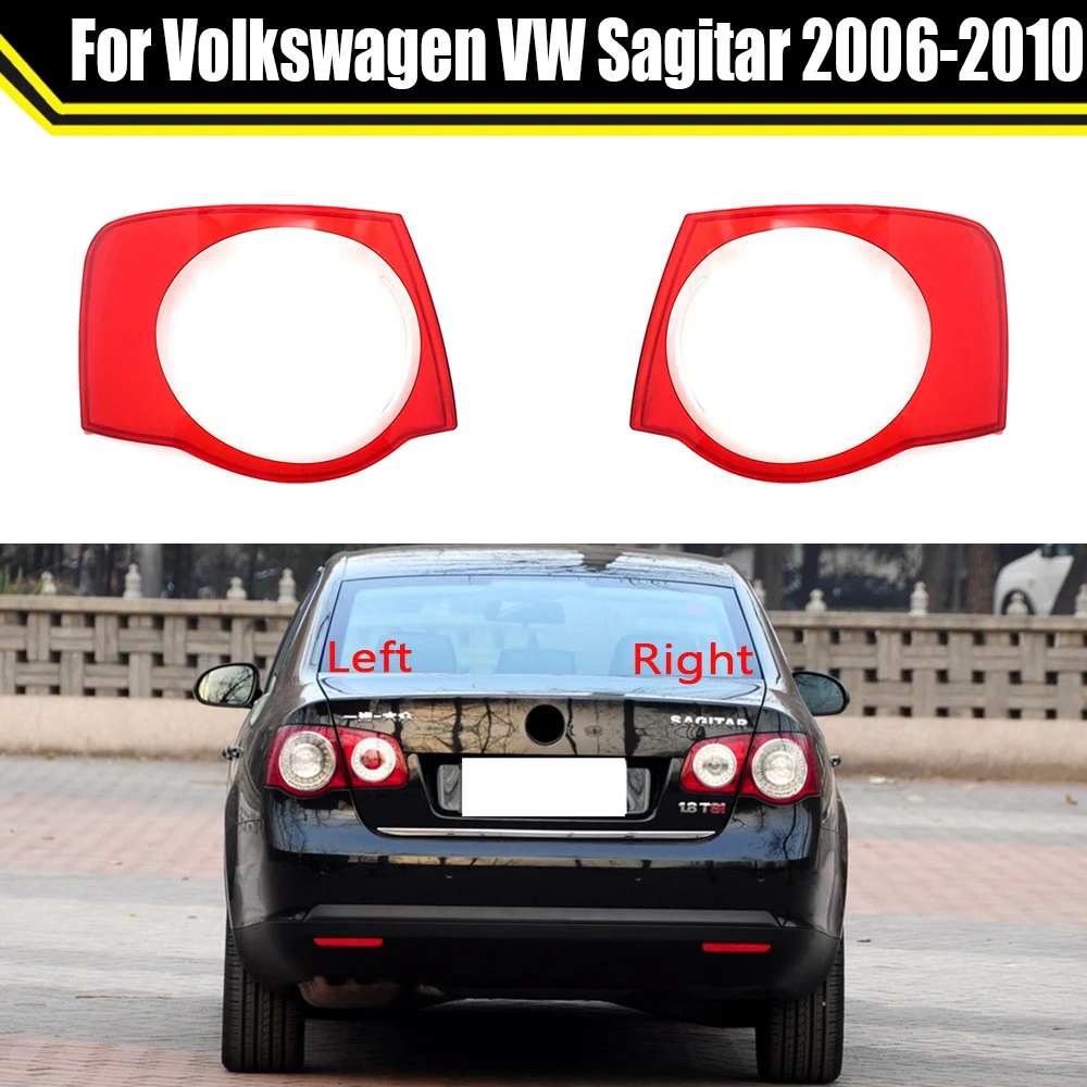 

For Volkswagen VW Sagitar 2006-2010 Car Rear Taillight Shell Brake Lights Shell Replace Auto Rear Shell Cover Mask Lampshade