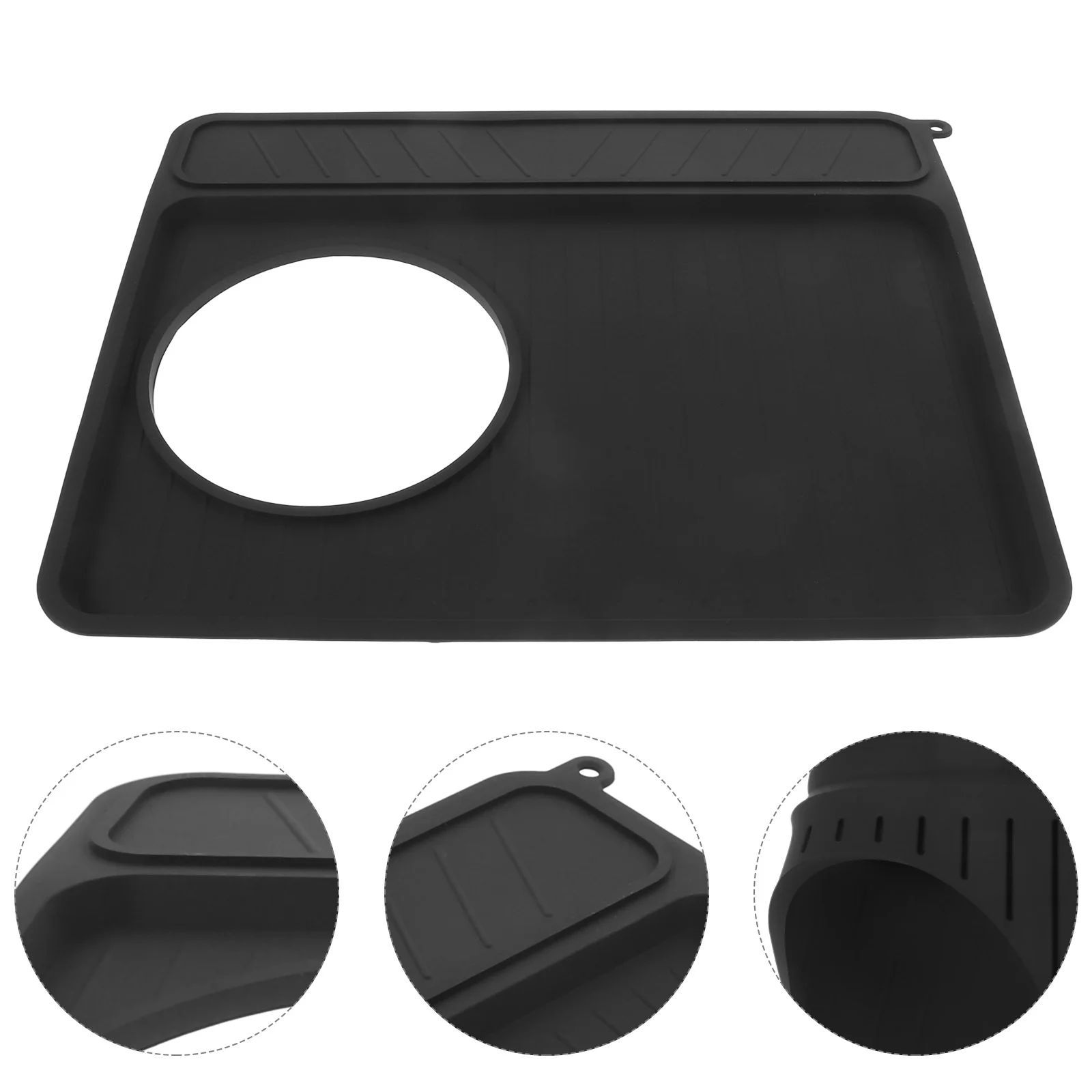 

Coffee Makers Machine Tamper Pad Handle Mat Multifunctional Distributor Anti-slip Silica Gel Silicone Supply