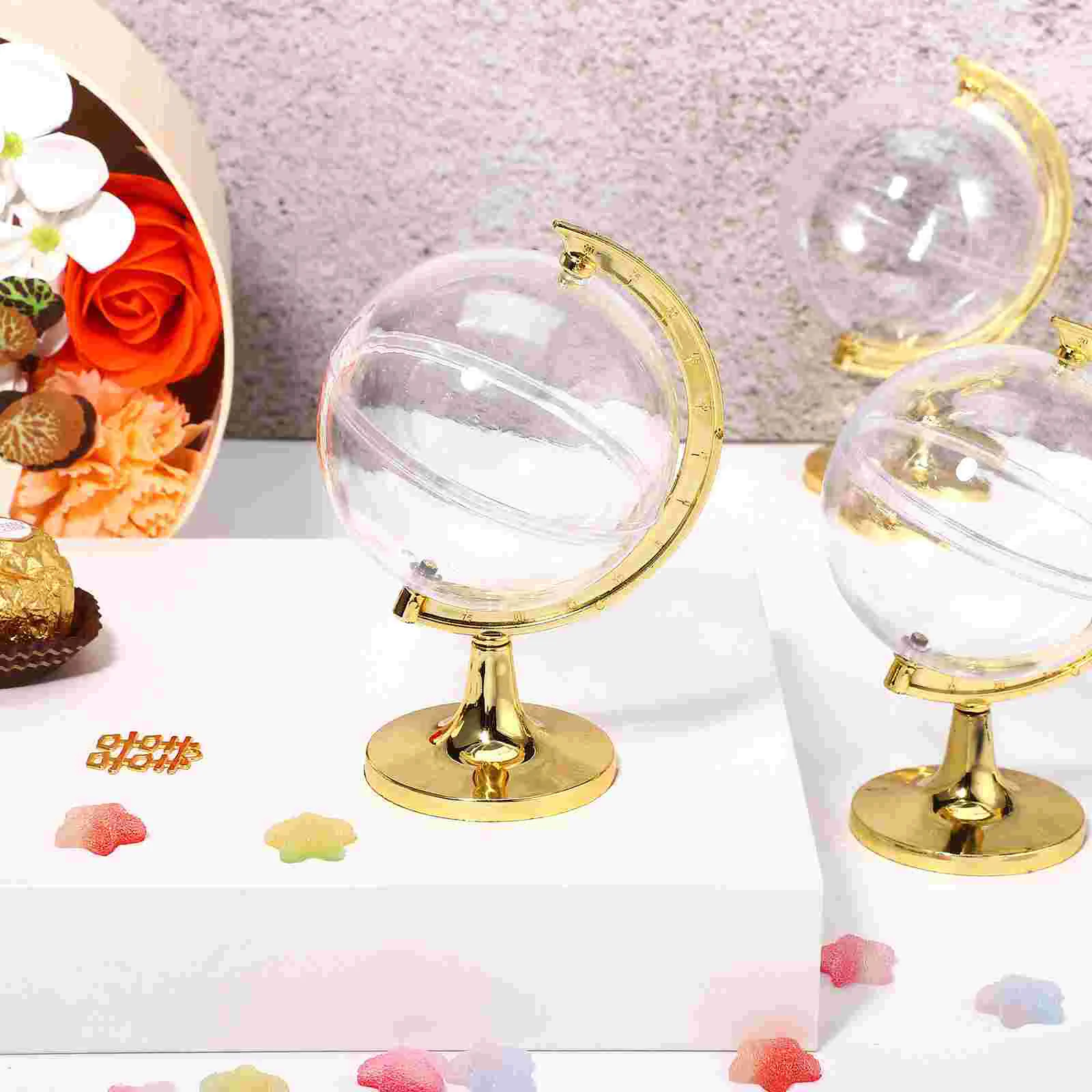 12 шт. пластиковые коробки для конфет Tellurion креативные подарочные на свадьбу