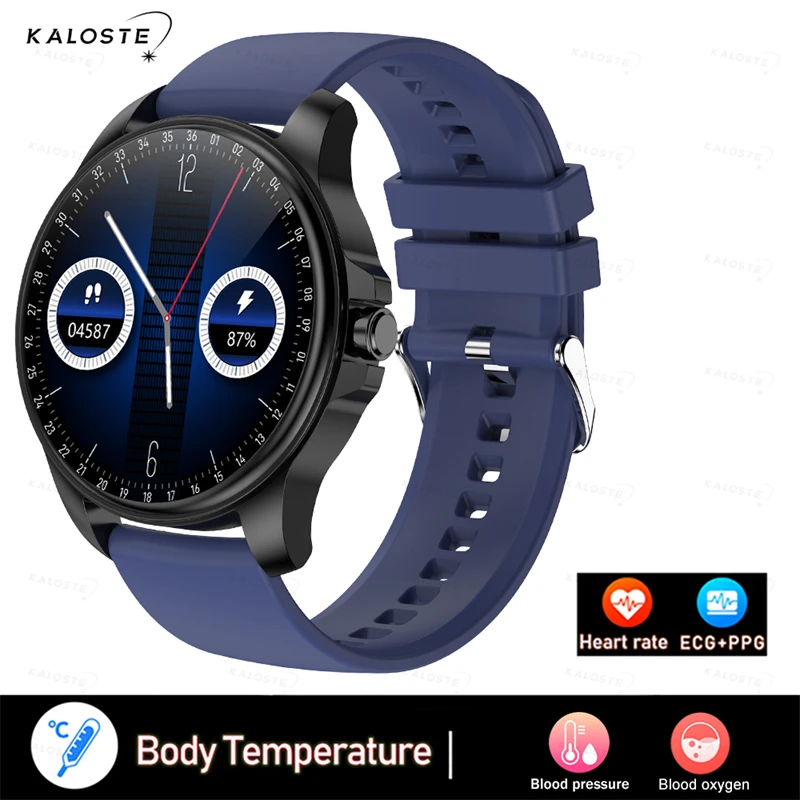 

KALOSTE Smart watch Ladies Full touch Screen Sports Fitness watches IP67 waterproof Bluetooth For Android iOS Smart watch Female