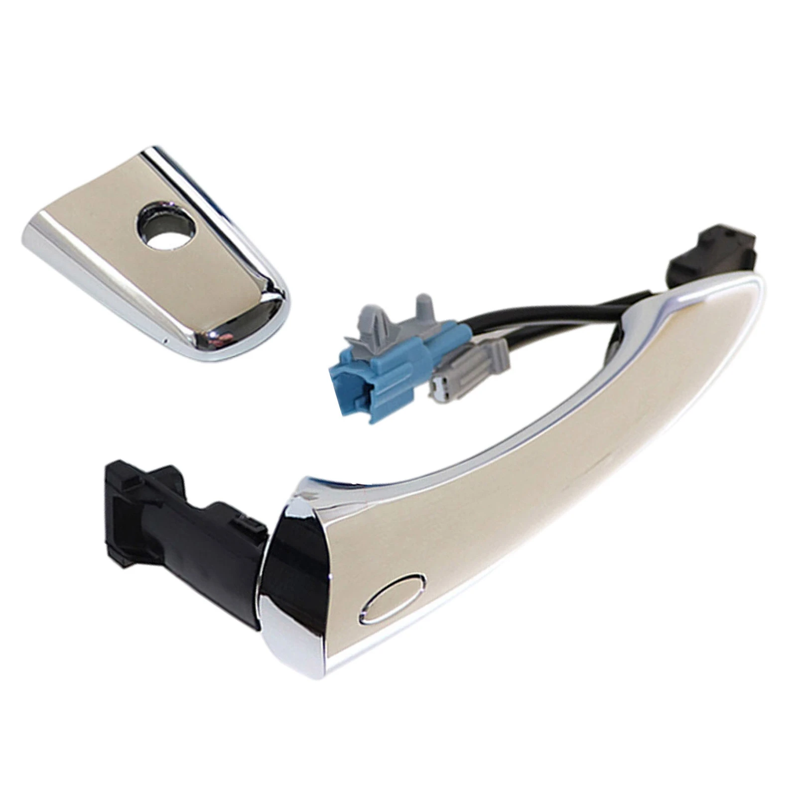 

Наружные дверные ручки, передний водитель, левая сторона 806401BA0A для INFINITI 2008-2020 с отверстием для ключа, серебристые автомобильные аксессуары