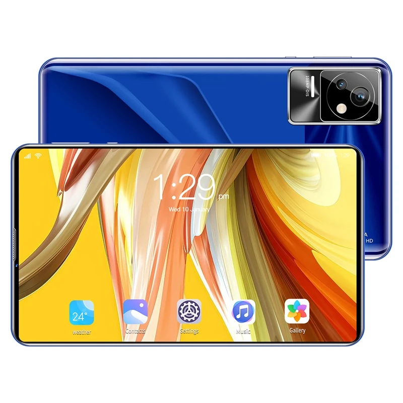 

10,1-дюймовый планшет с двумя SIM-картами, 7,1x10,0, 2 ГБ + 16 Гб