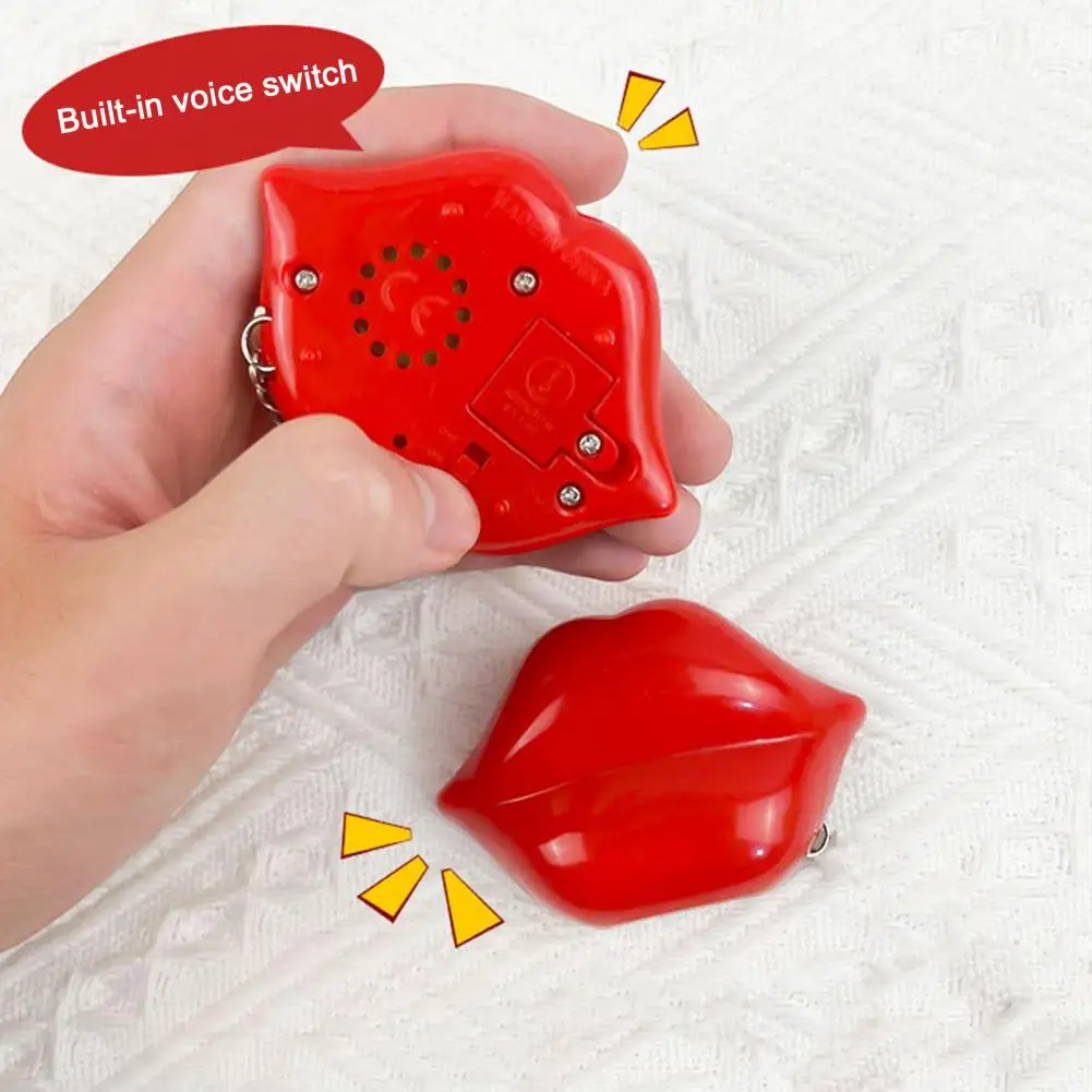 Брелок для рюкзаков портативная фотоподвеска с забавным звуком поцелуя