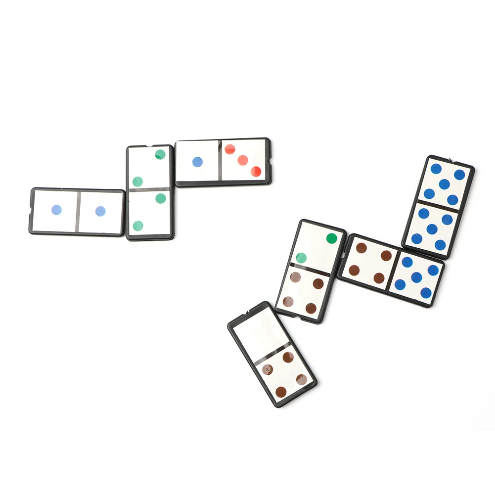 Карточная игра домино 28 шт./компл. детская игрушка настольная Интерактивная для