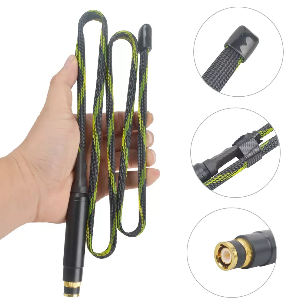 

taklie BNC Tactical Antenna High gain CS Foldable Portable antenna 136-520MHz