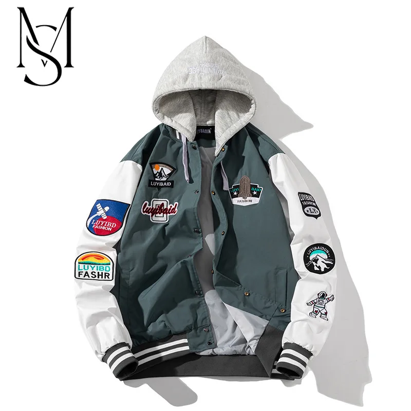 

Куртка-пилот Мужская/женская в стиле хип-хоп