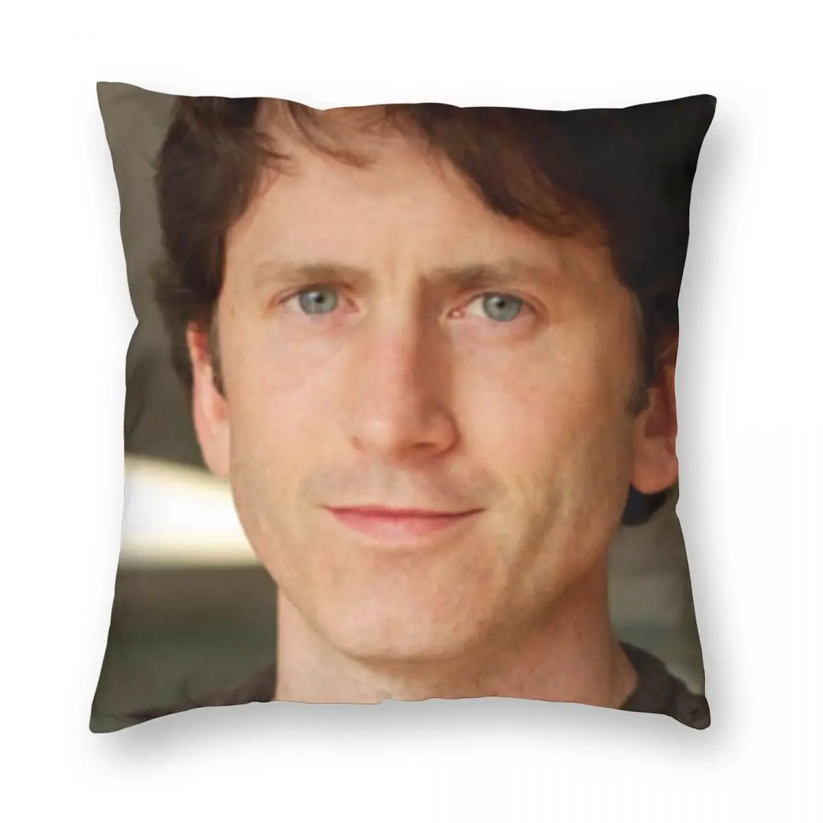 

Наволочка из полиэстера и льна, на молнии