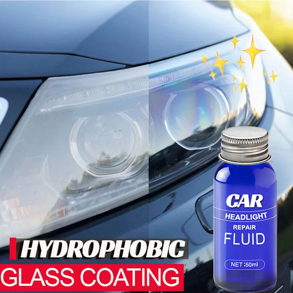 

New 30ML Car Headlight Repair Liquid Headlight Polishing Anti-scratch And Maintenance Liquid Kit Repair Kit Oxidation Headlight