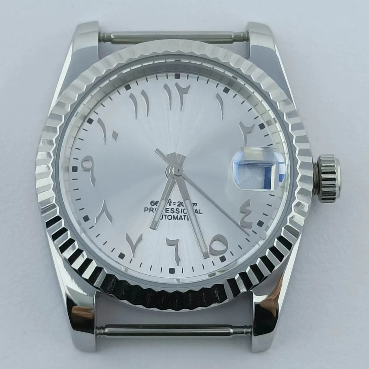 Корпус NH35 циферблат 28 5 мм зеленый светящийся сапфировый корпус из нержавеющей