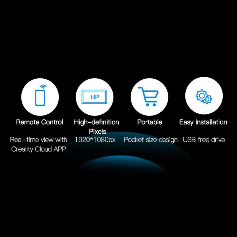 Creality 3D Camera CRCC-S7 HD 1080P веб-камера со штативом и дистанционным управлением |